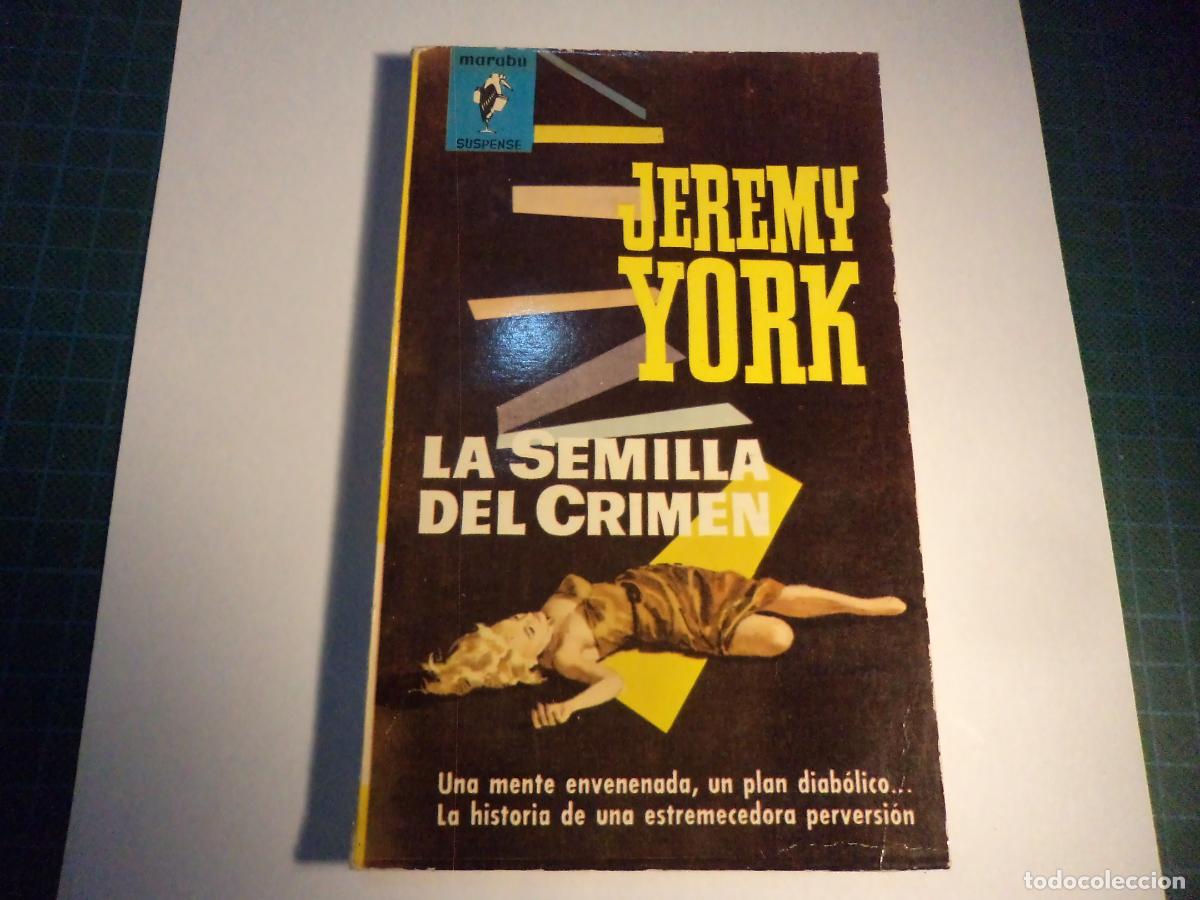 Libros de segunda mano: Marabu suspense. N&ordm; 37. Jeremy York. Bruguera