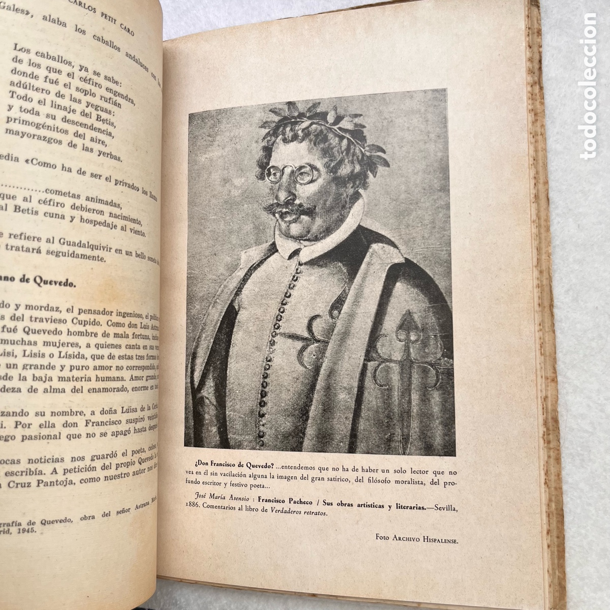 Libros de segunda mano: SEVILLA EN LA OBRA DE QUEVEDO / CARLOS PETIT CARO - Foto 6