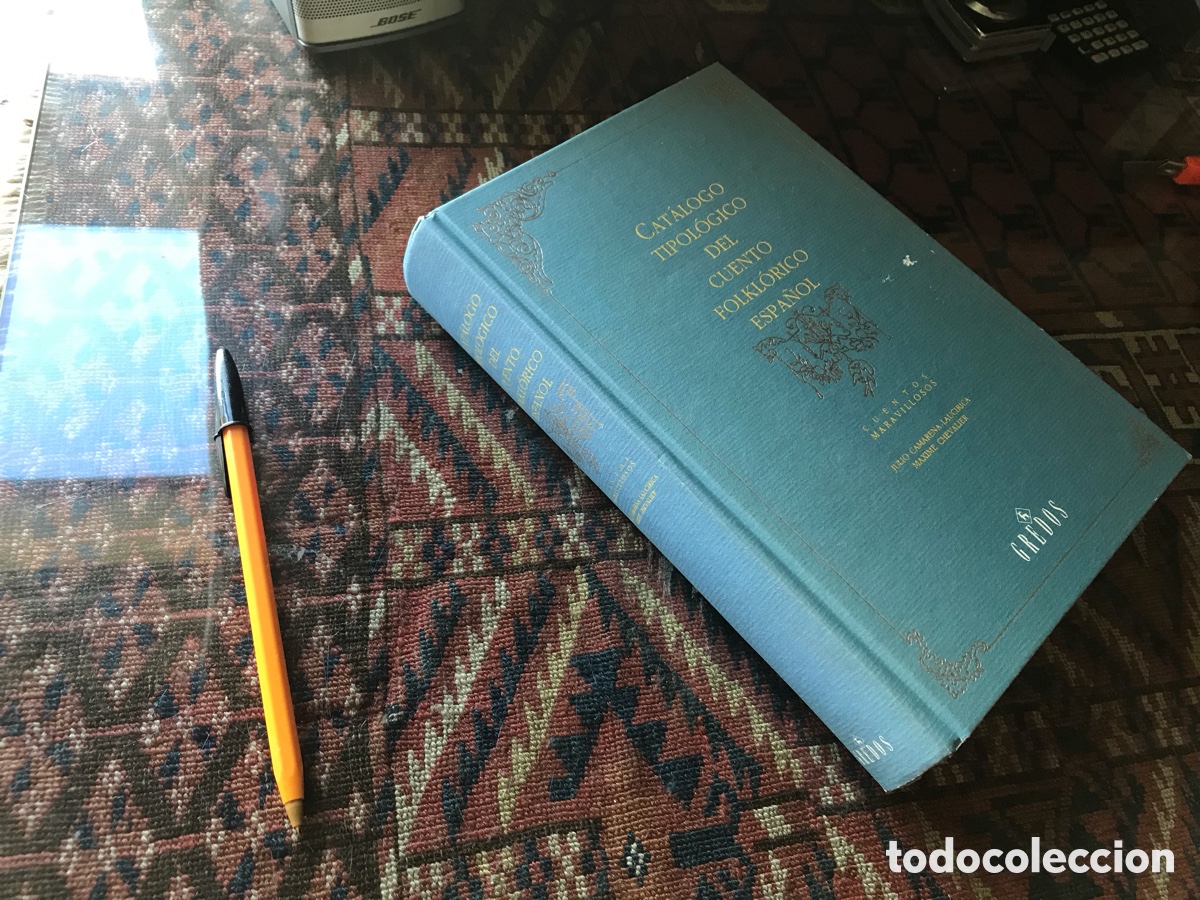 Libros de segunda mano: Cat&aacute;logo tipol&oacute;gico del cuento folcl&oacute;rico espa&ntilde;ol. Cuentos maravillosos. Gredos