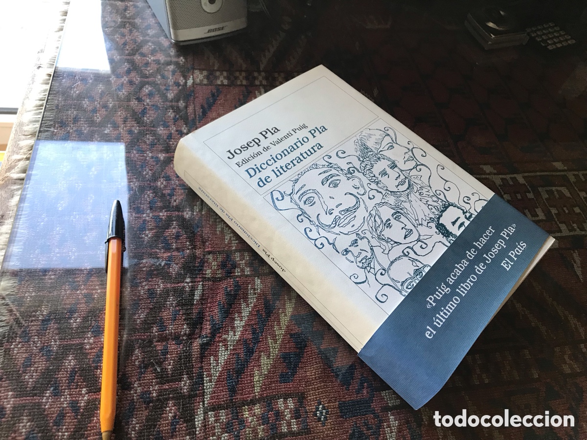 Libros de segunda mano: Diccionario Pla de literatura. Josep Pla. Ediciones Destino. &Aacute;ncora y Delf&iacute;n n&ordm; 940