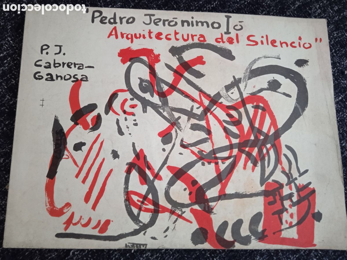 Libros de segunda mano: Pedro Jer&oacute;nimo I &oacute; Arquitectura del silencio. / Pedro Jer&oacute;nimo Cabrera Ganosa,