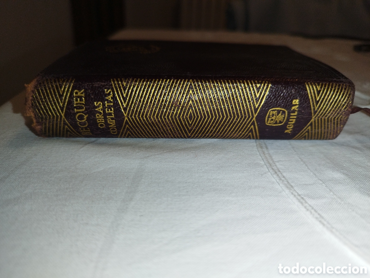 Libros de segunda mano: GUSTAVO ADOLFO BECQUER. OBRAS COMPLETAS. ED. AGUILAR, 1961. - Foto 2