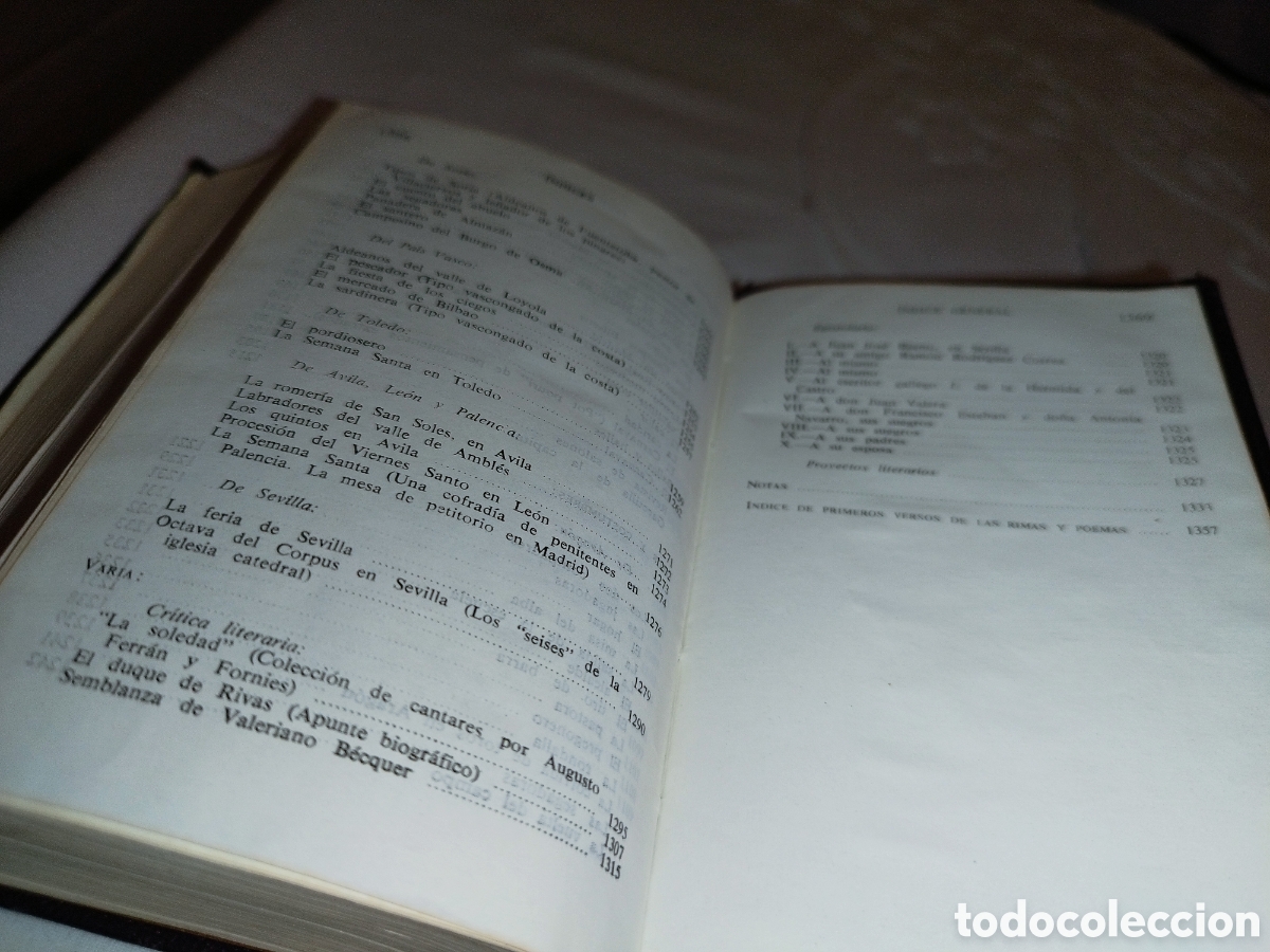 Libros de segunda mano: GUSTAVO ADOLFO BECQUER. OBRAS COMPLETAS. ED. AGUILAR, 1961. - Foto 11