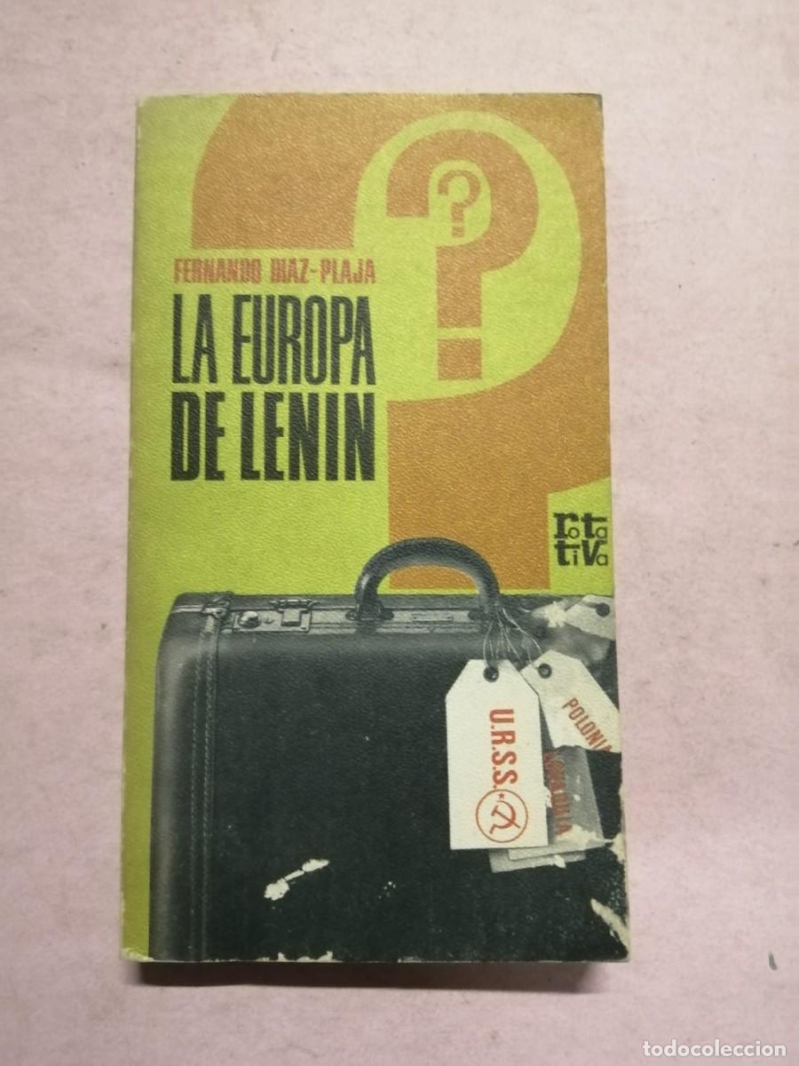 Libros de segunda mano: LA EUROPA DE LENIN (FERNANDO DIAZ PLAJA)