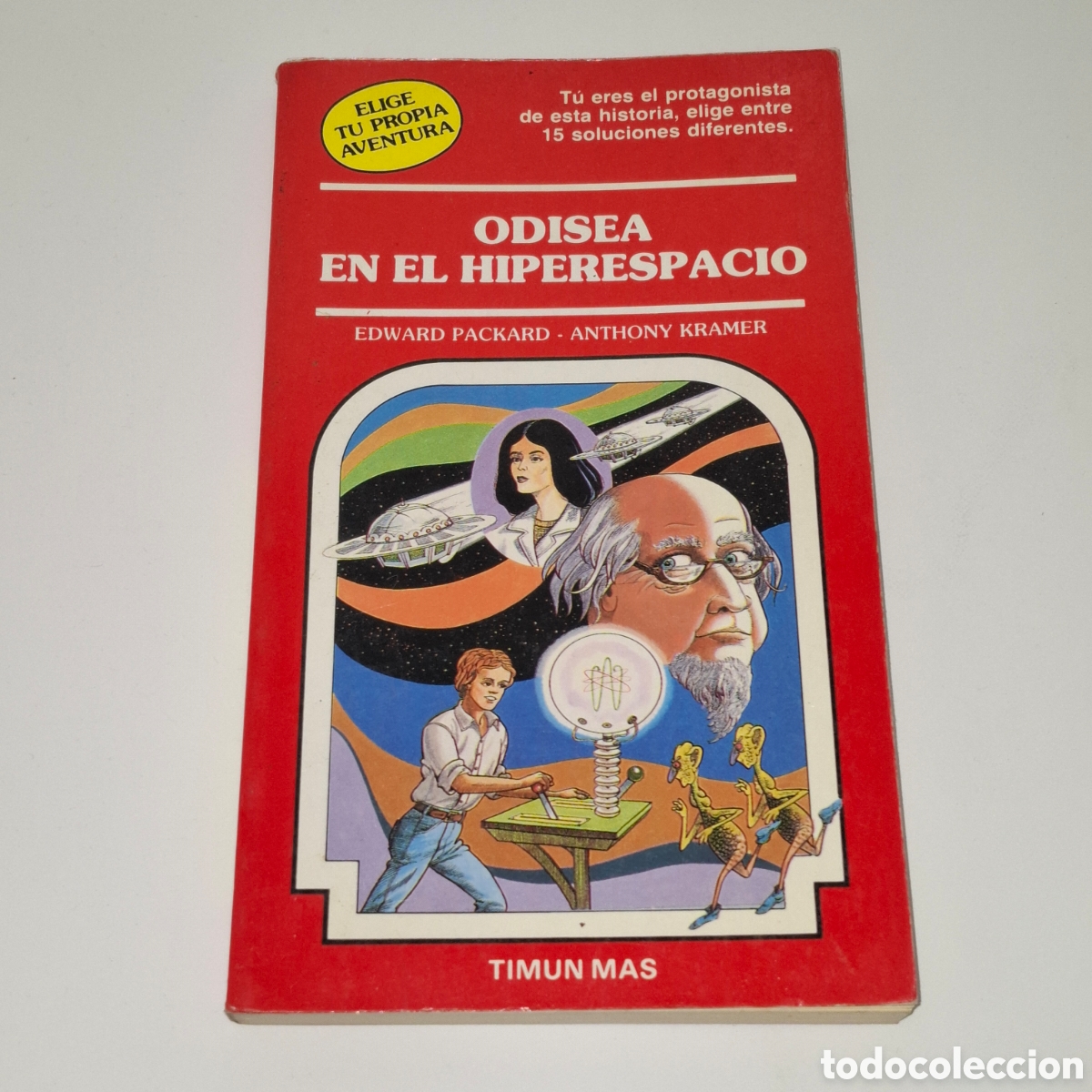 Libros de segunda mano: LIBRO ELIGE TU PROPIA AVENTURA TIMUN MAS 1985 ODISEA EN EL HIPERESPACIO NUM 22