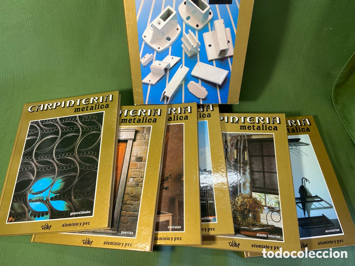 Libros de segunda mano: Biblioteca de la carpinter&iacute;a met&aacute;lica. Ed. Daly. 6 tomos.