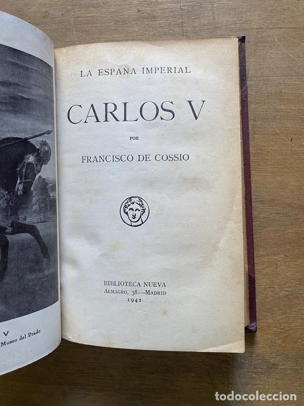 Libros de segunda mano: Carlos V - De Cossio Francisco - Foto 1