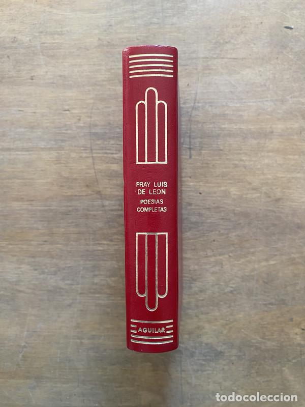 Libros de segunda mano: Poesias Completas - De Leon Fray Luis