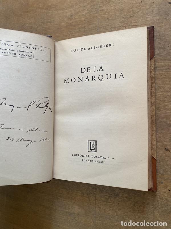 Libros de segunda mano: De la Monarquia - Alighieri Dante