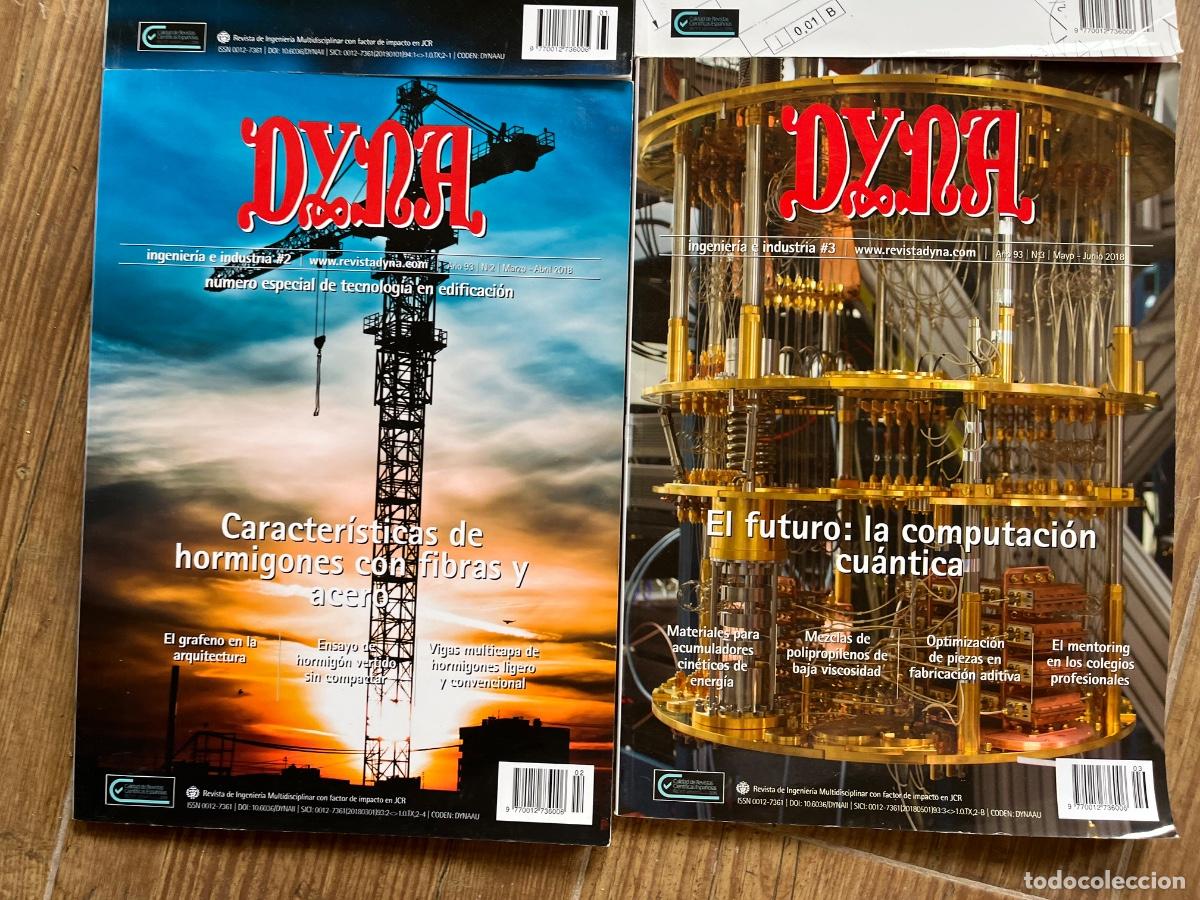 Libros de segunda mano: 4 REVISTAS DYNA INGENIER&Iacute;A E INDUSTRIA - Foto 3