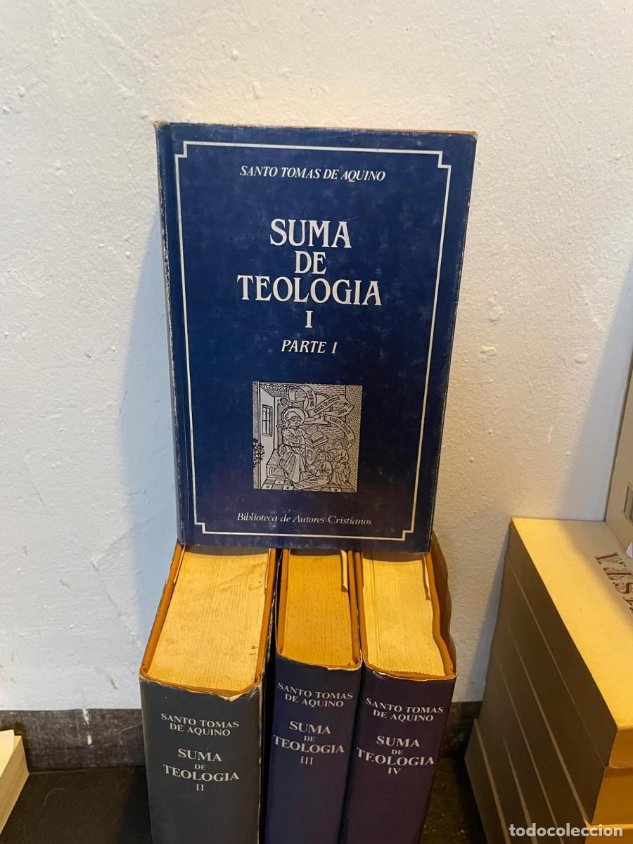 Libros de segunda mano: SUMA DE TEOLOGIA. TOMOS I, II, III Y IV - SANTO TOMAS DE AQUINO