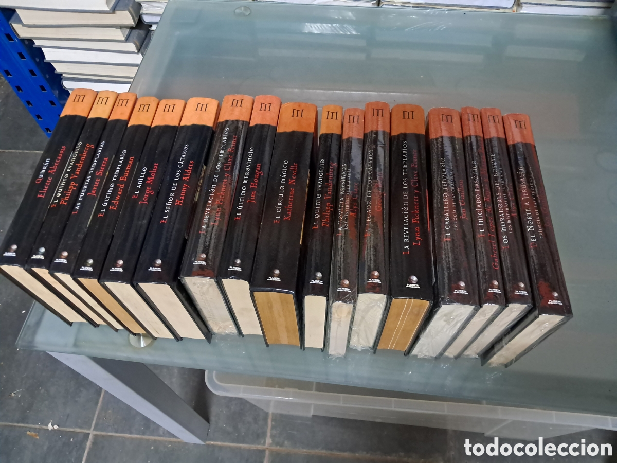 Libros de segunda mano: Lote misterios y enigmas de la historia, 17 novelas