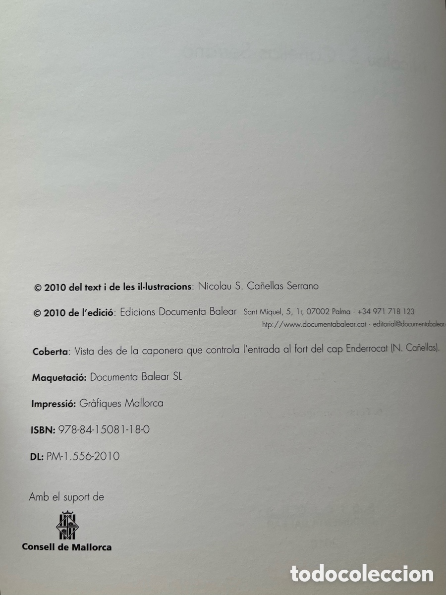 Libros de segunda mano: Libro Els Darrers Castells - Fortificacions a Mallorca durant la restauraci&oacute; - Foto 5