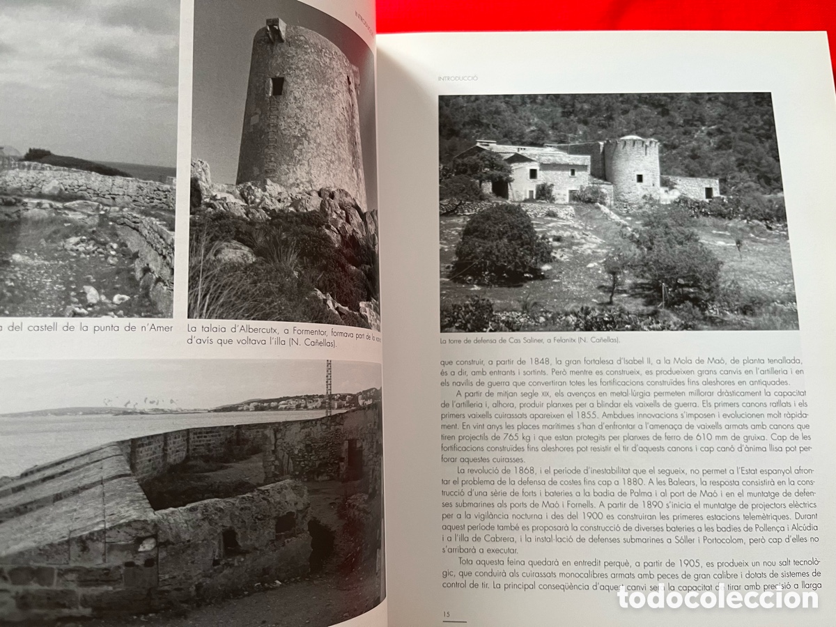 Libros de segunda mano: Libro Els Darrers Castells - Fortificacions a Mallorca durant la restauraci&oacute; - Foto 7