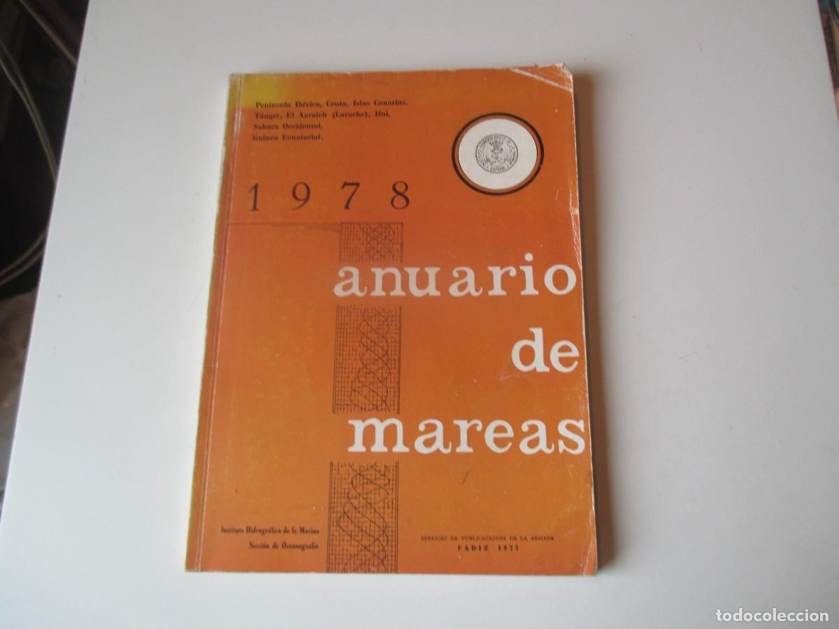 Libros de segunda mano: Anuario de mareas 1978 W39932 - Foto 1