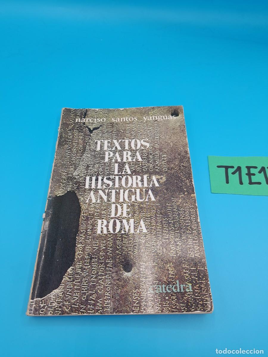 Libros de segunda mano: Textos para la historia antigua de Roma