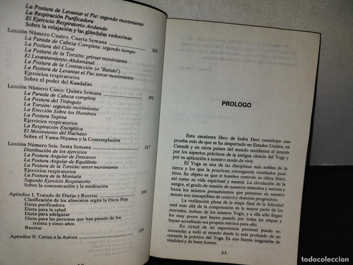 Libros de segunda mano: 217- Yoga Para Todos - Indra Devi - Foto 7