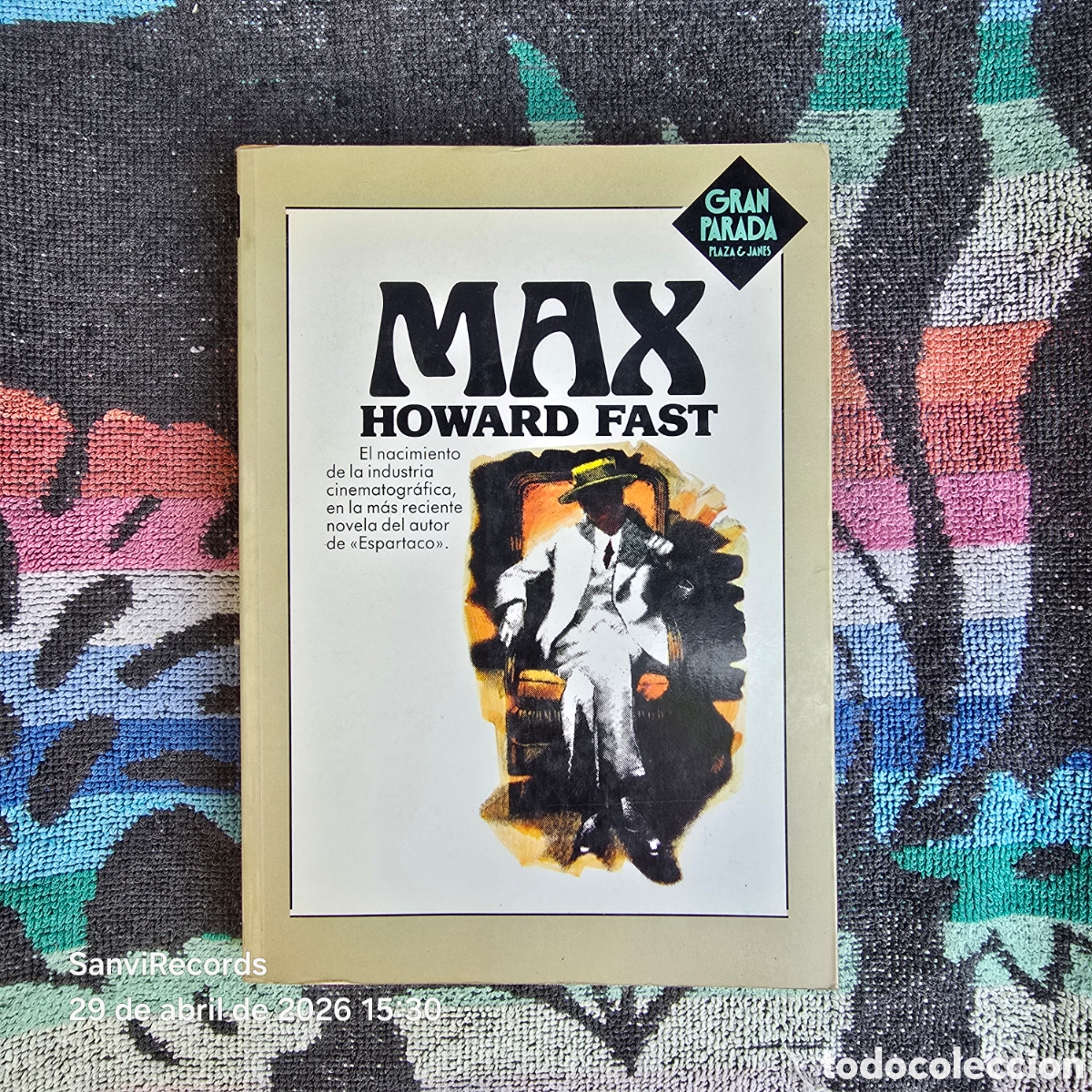 Libros de segunda mano: MAX (HOWARD FAST) (GRAN PARADA, PLAZA & JANES)