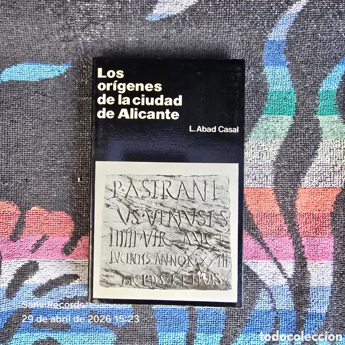 Libros de segunda mano: LOS OR&Iacute;GENES DE LA CIUDAD DE ALICANTE (L. ABAD CASAL) (INSTITUTO DE ESTUDIOS JUAN GIL-ALBERT)