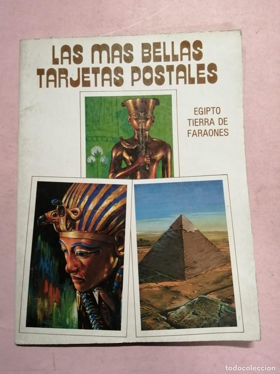Libros de segunda mano: LAS MAS BELLAS TARJETAS POSTALES. EGIPTO, TIERRA DE FARAONES