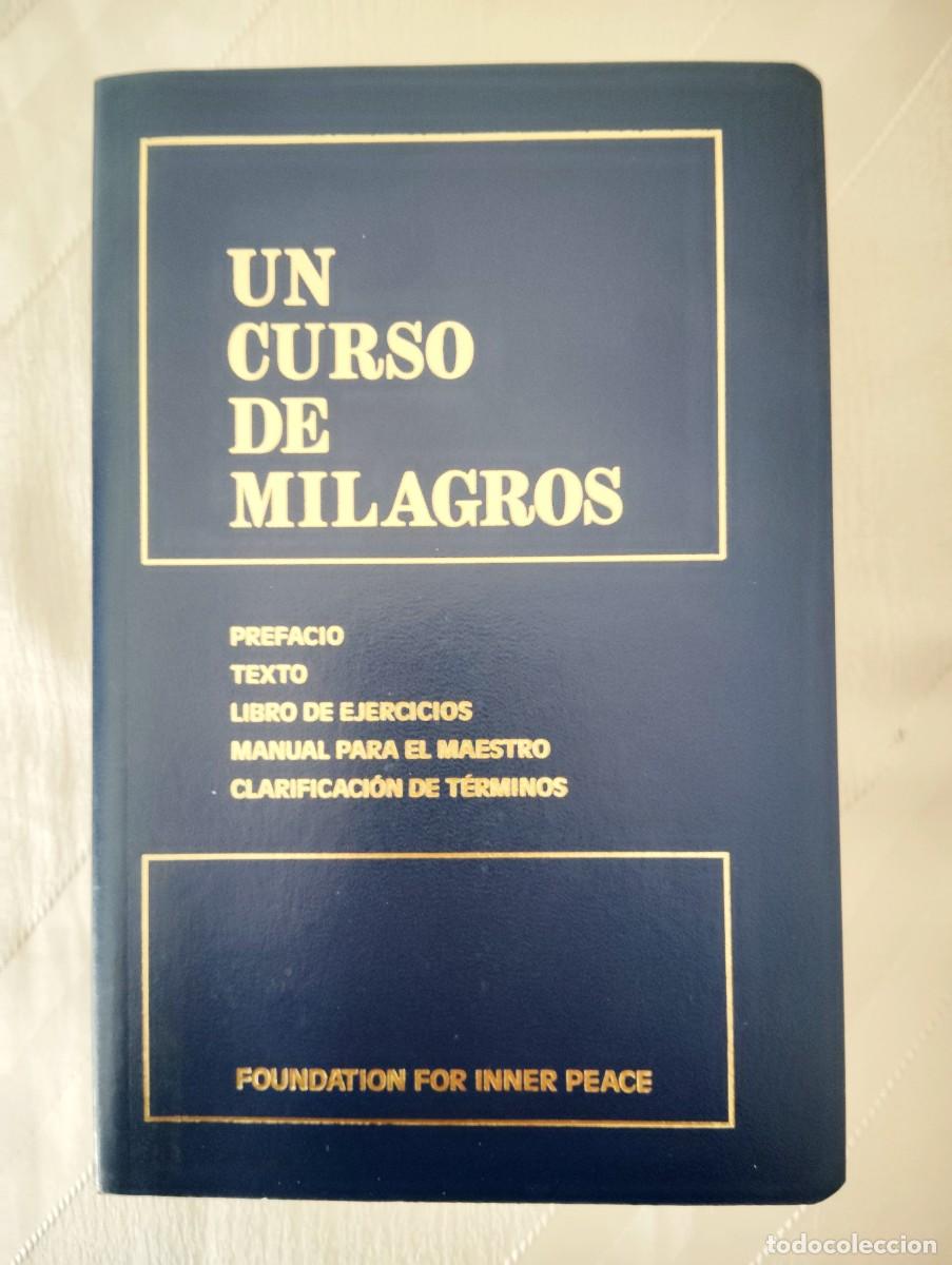 Libros de segunda mano: Libro Curso de Milagros.Edici&oacute;n 1992.Castellano