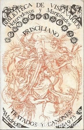 Libros de segunda mano: PRISCILIANO - TRATADOS Y CANONES - PRISCILIANO - A-H-2089