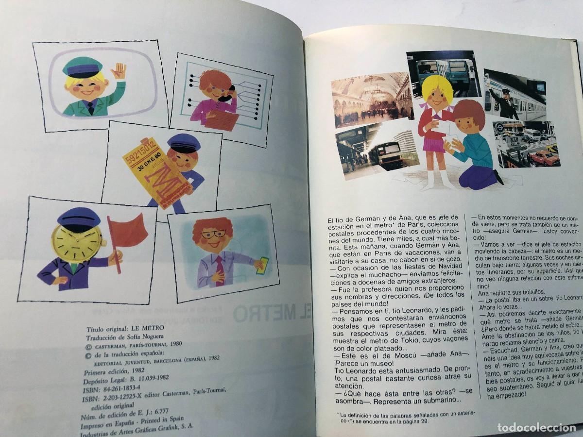 Libros de segunda mano: EL METRO / ALAIN GREE / ED. JUVENTUD 1982 / SIN USAR - Foto 3