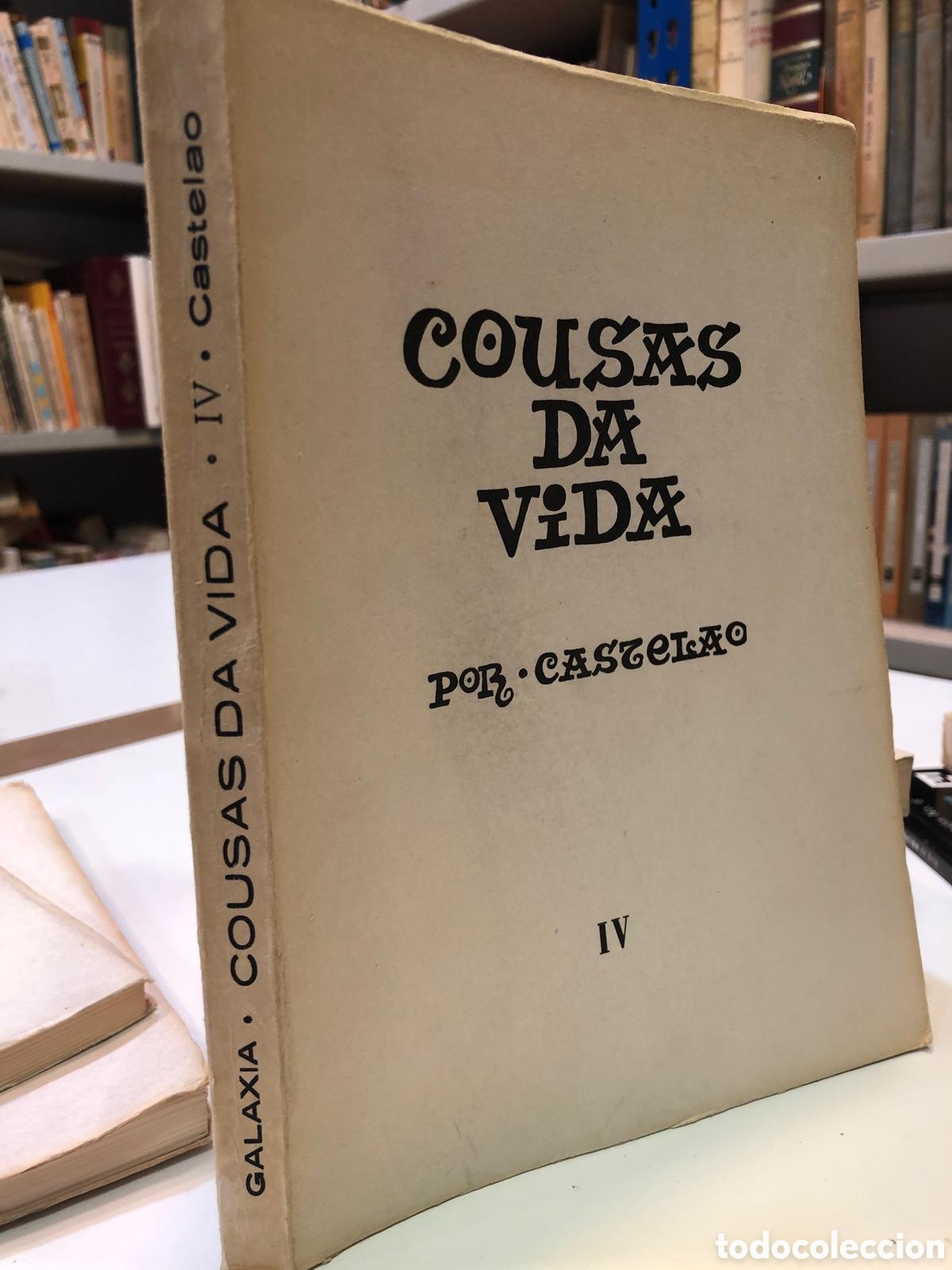 Libros de segunda mano: Cousas da vida IV - Castelao - Foto 1