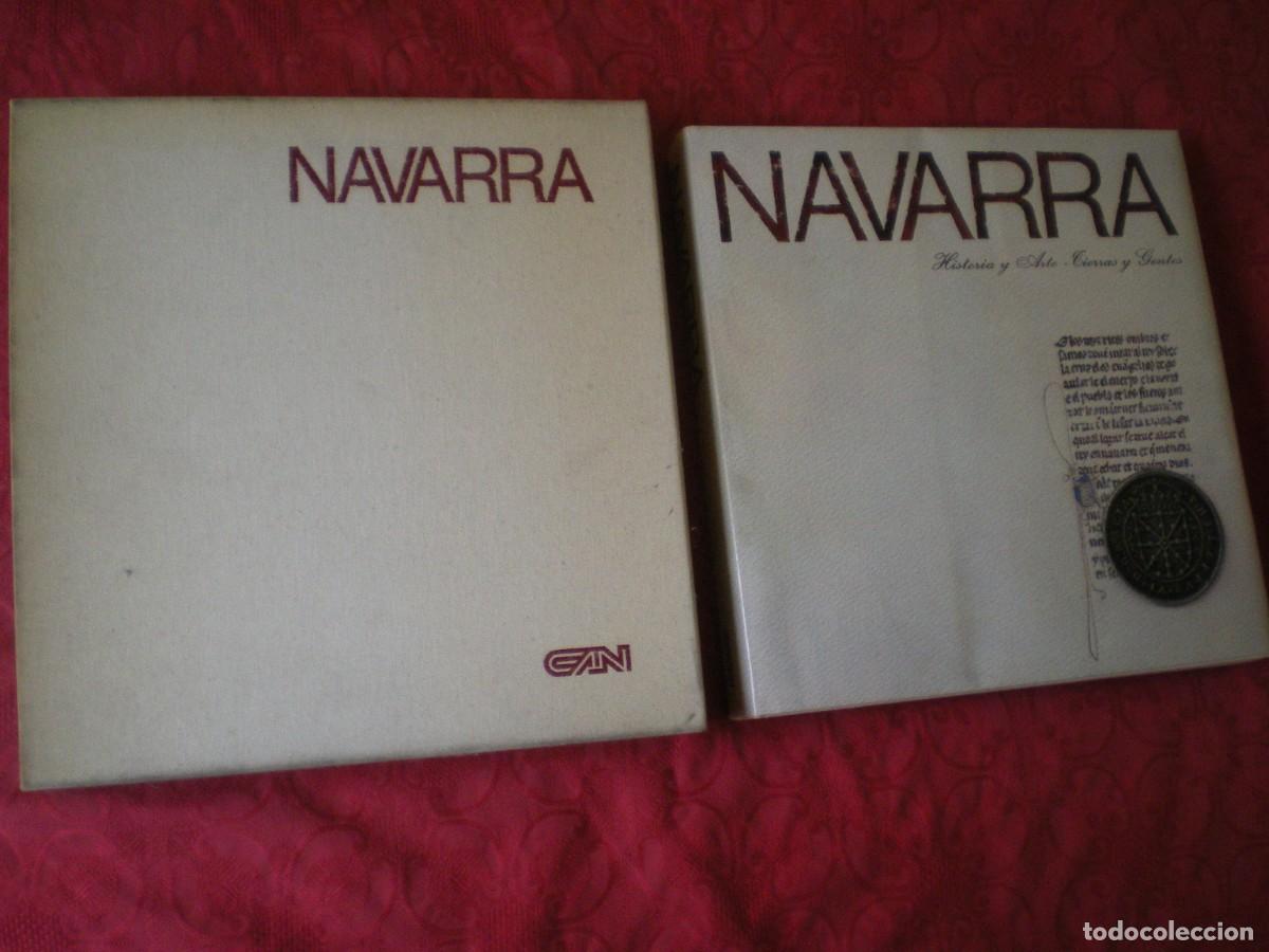 Libros de segunda mano: NAVARRA. HISTORIA Y ARTE, TIERRAS Y GENTES. FERNANDO RED&Oacute;N.