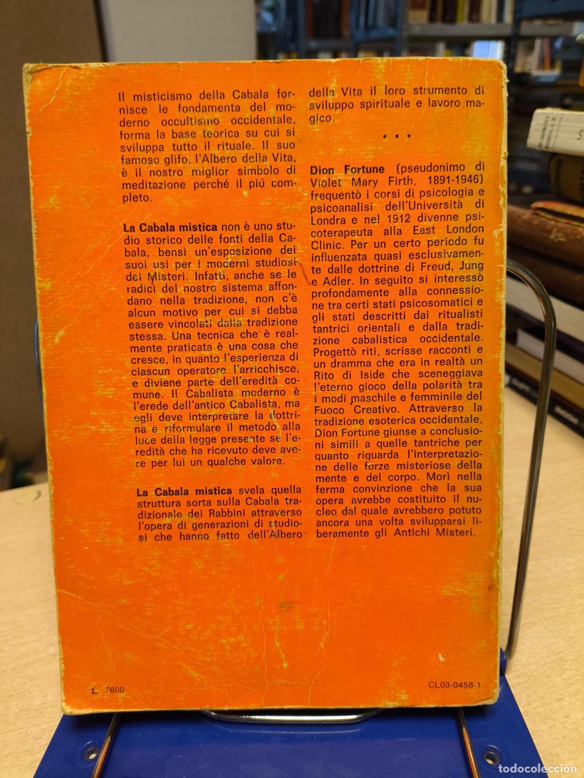 Libros de segunda mano: LA CABALA MISTICA - DION FORTUNE - DION FORTUNE - Foto 3