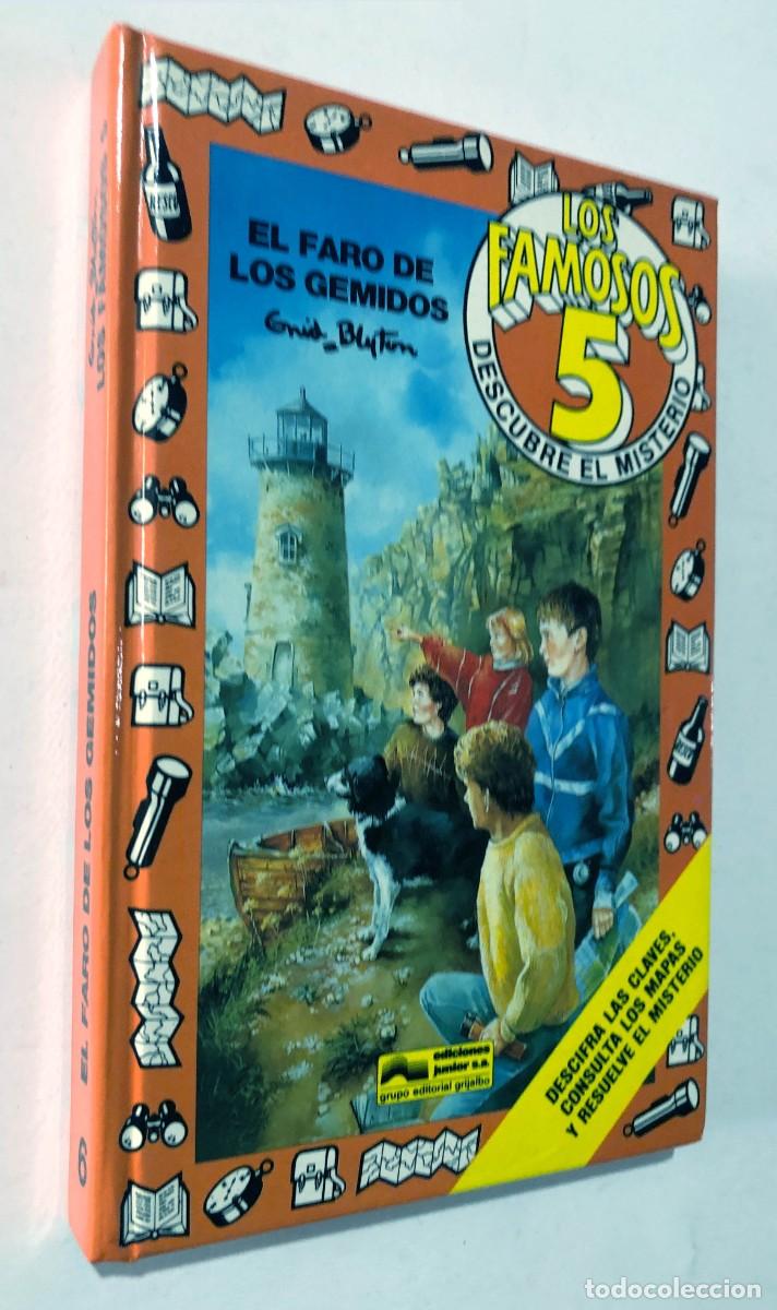 Libri di seconda mano: EL FARO DE LOS GEMIDOS / ENYD BLYTON / LOS FAMOSOS 5 - DESCUBRE EL MISTERIO / COMPLETO 1987 /SIN USO
