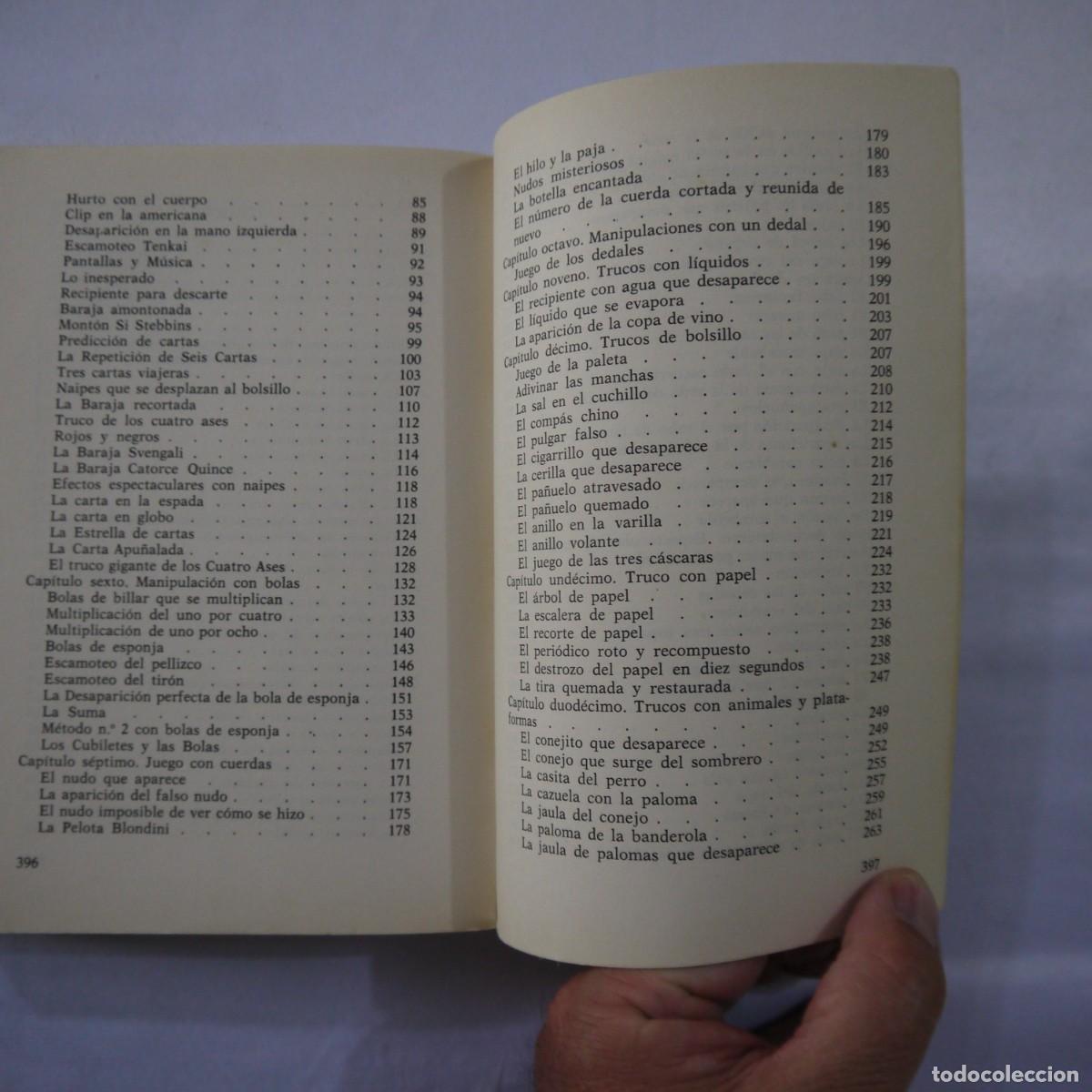 Libros de segunda mano: GRAN MANUAL DE TRUCOS Y MAGIA - PATRICK PAGE - EDITORIAL DE VECCHI - 1989 - Foto 19
