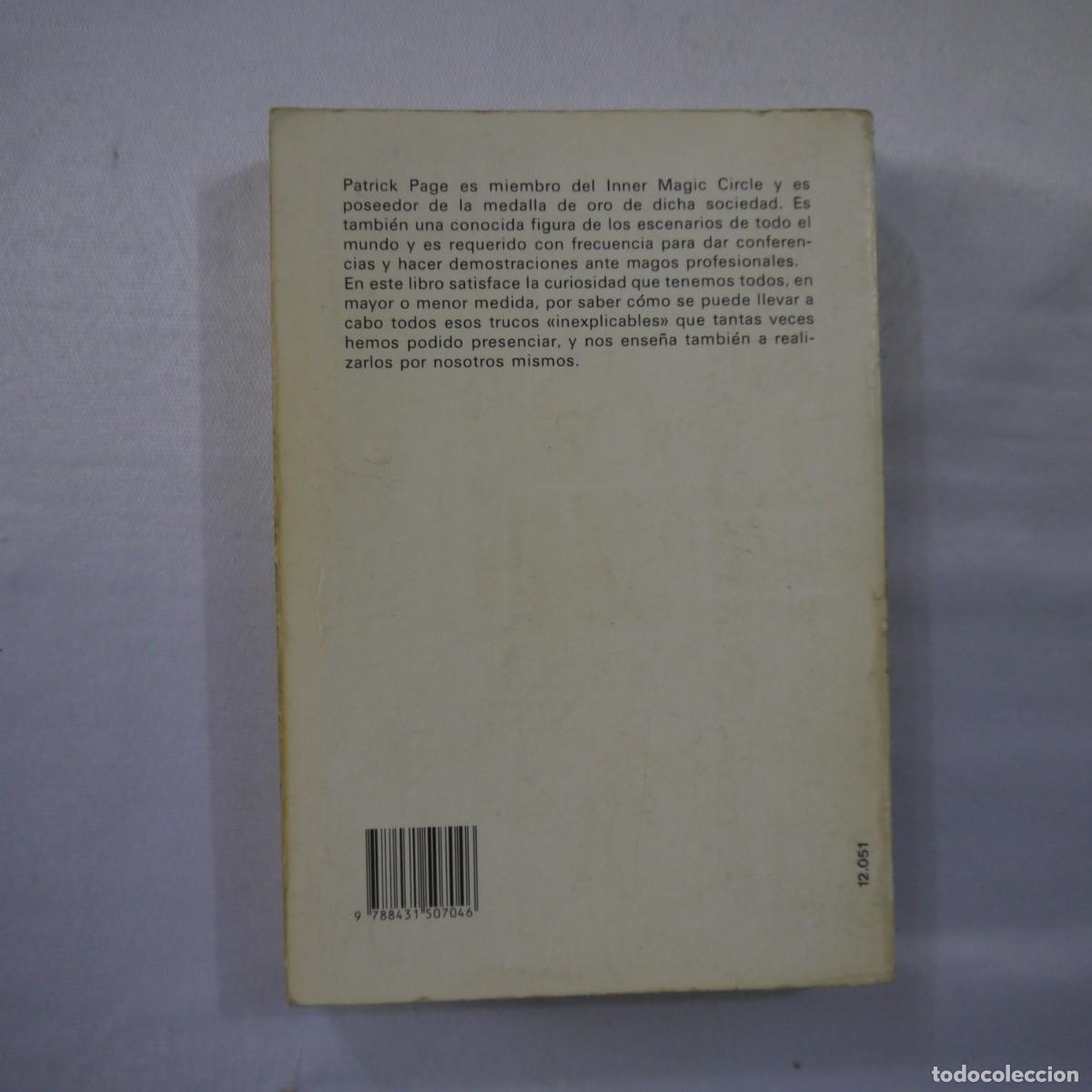 Libros de segunda mano: GRAN MANUAL DE TRUCOS Y MAGIA - PATRICK PAGE - EDITORIAL DE VECCHI - 1989 - Foto 22