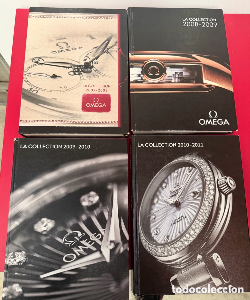Libros de segunda mano: Cat&aacute;logos Omega Originales 2007-2011
