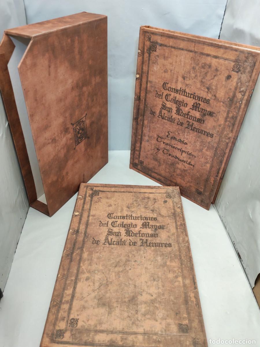 Second hand books: Constituciones del Colegio Mayor San Ildefonso de Alcal&aacute; de Henares, Tomos 1 y 2 (DOS LIBROS)