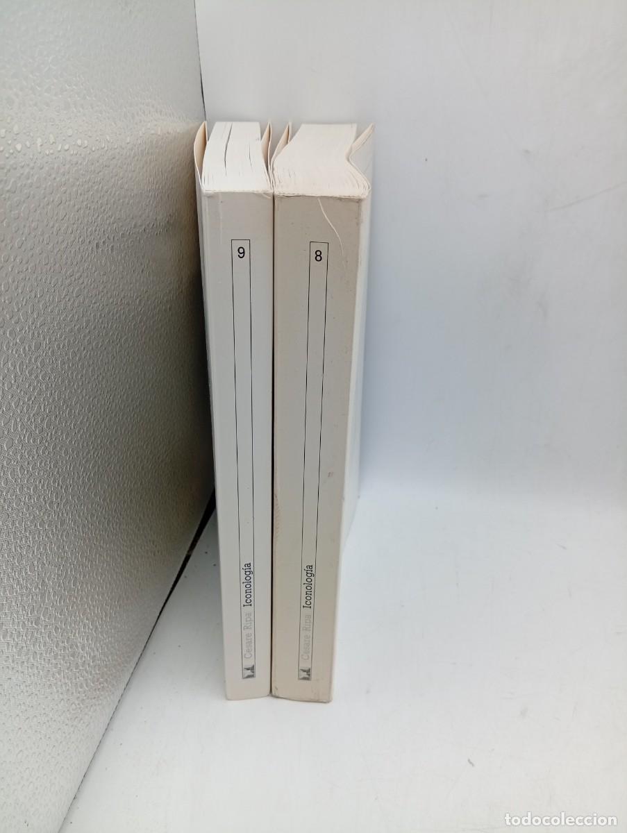 Libros de segunda mano: ICONOLOGIA. TOMO I Y II. CESARE RIPA. AKAL/ARTE Y ESTETICA. 1987. PAGS : 592/463.