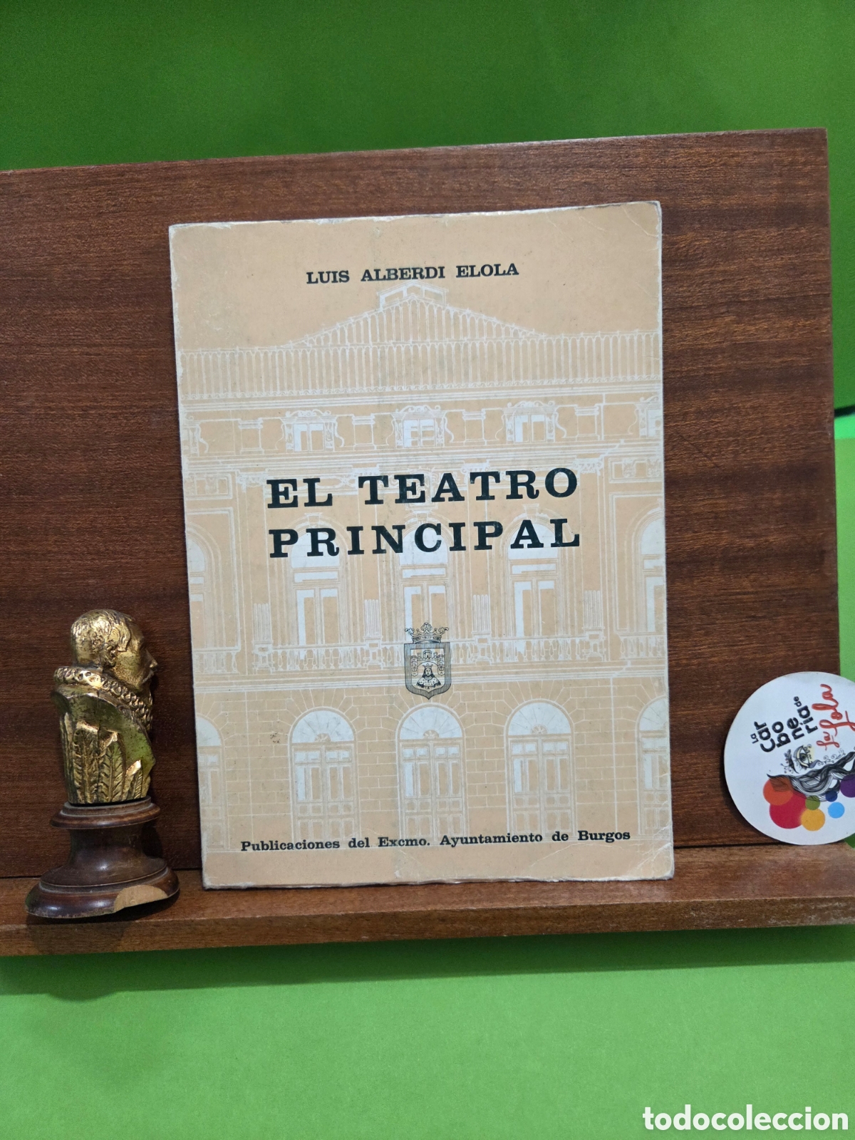 Libros de segunda mano: &rdquo;&rdquo;EL TEATRO PRINCIPAL&rdquo;&rdquo;...LUIS ALBERDI ELOLA...1979....