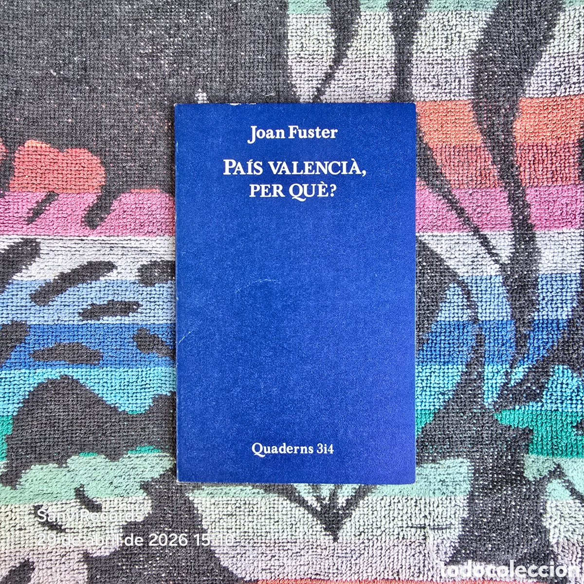 Libros de segunda mano: PA&Iacute;S VALENCI&Agrave;, PER QU&Egrave;? (JOAN FUSTER)