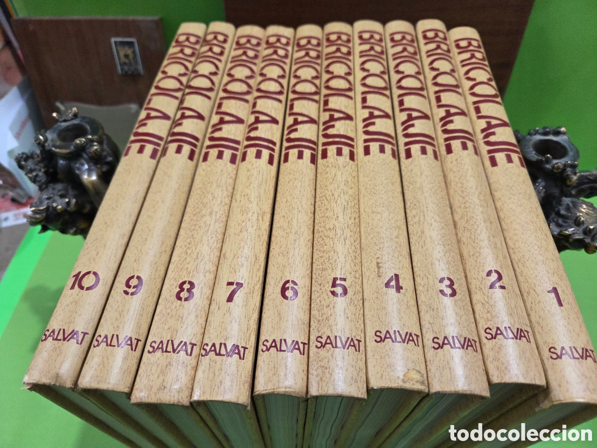 Libros de segunda mano: &rdquo;&rdquo;ENCICLOPEDIA SALVAT DEL BRICOLAJE&rdquo;&rdquo;..10 VOLUMENES...COMPLETA...SALVAT 1977...
