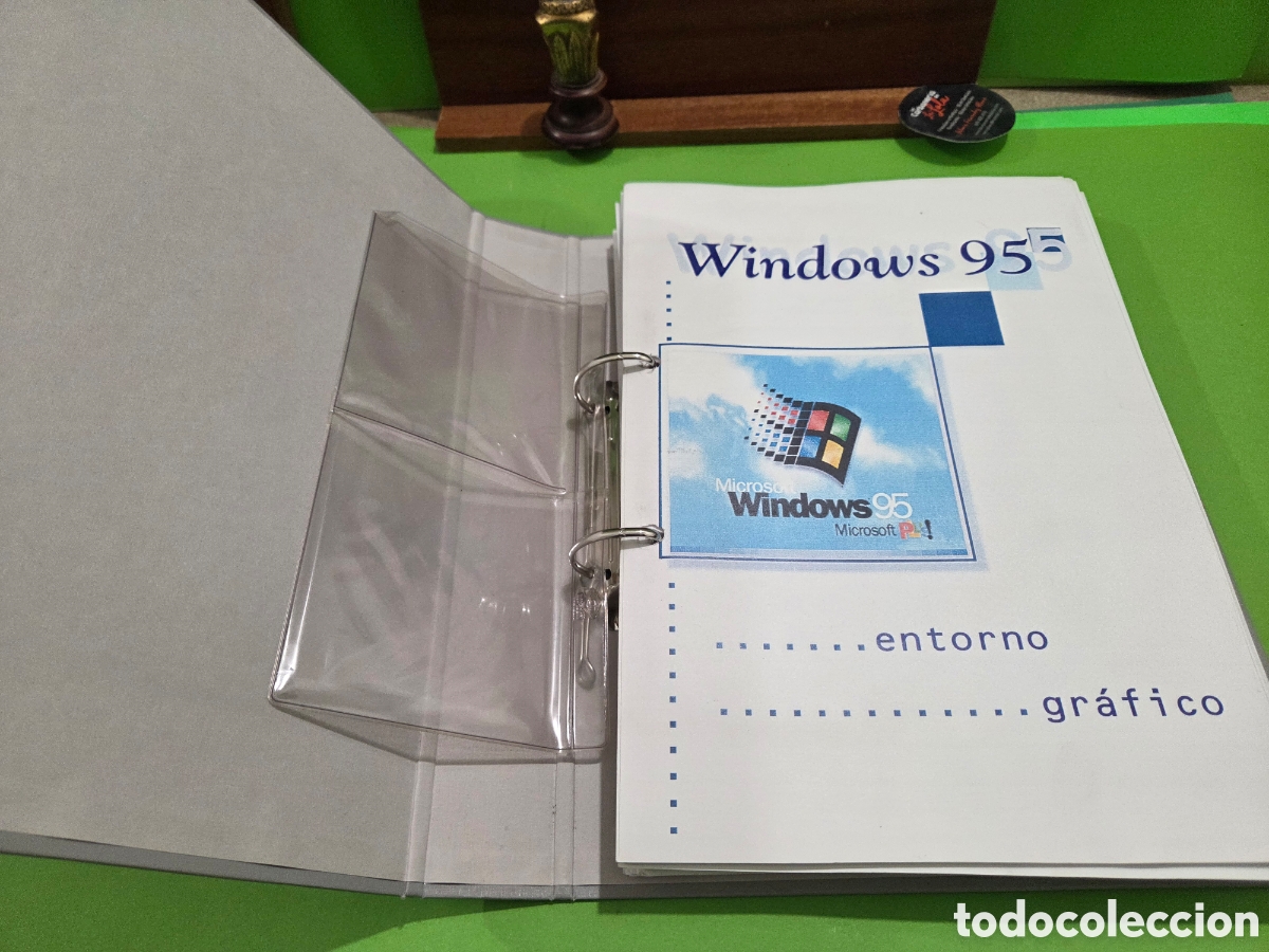 Libros de segunda mano: &rdquo;&rdquo;WINDOWS 95&rdquo;&rdquo;...ENTORNO GRAFICO...ACADEMIA TECNICA UNIVERSITARIA...