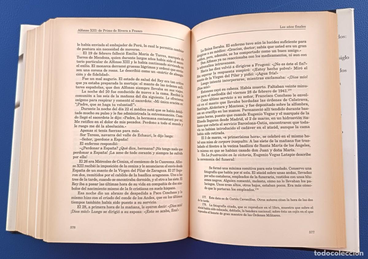 Libros de segunda mano: Libro. Alfonso XIII de Primo de Rivera a Franco. - Foto 9