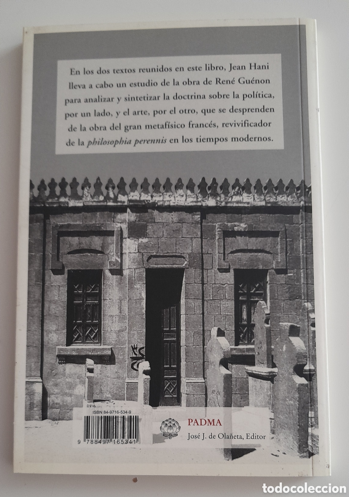 Libros de segunda mano: IN MEMORIAN REN&Eacute; GU&Eacute;NON. JEAN HANI. OLA&Ntilde;ETA - Foto 2