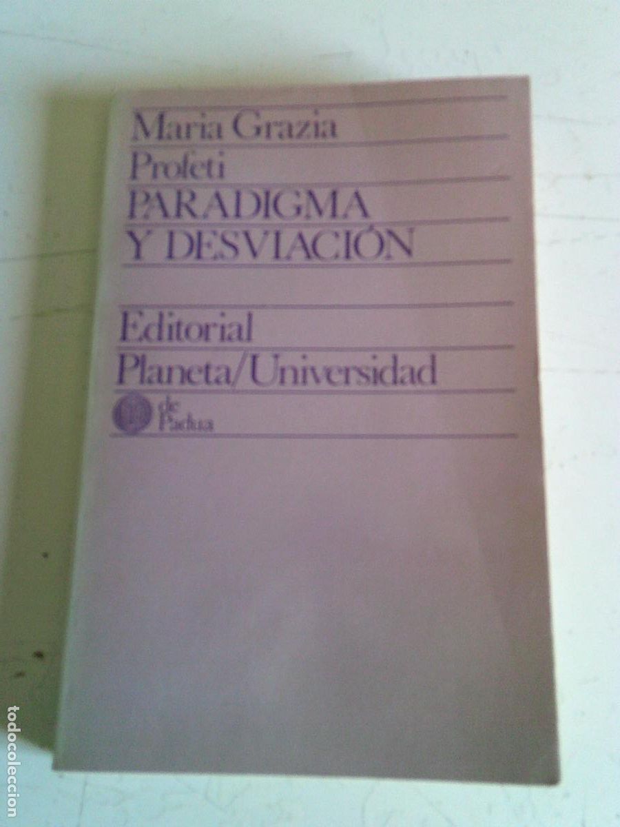 Libros de segunda mano: Paradigma y desviaci&oacute;n Editorial Planeta Universidad