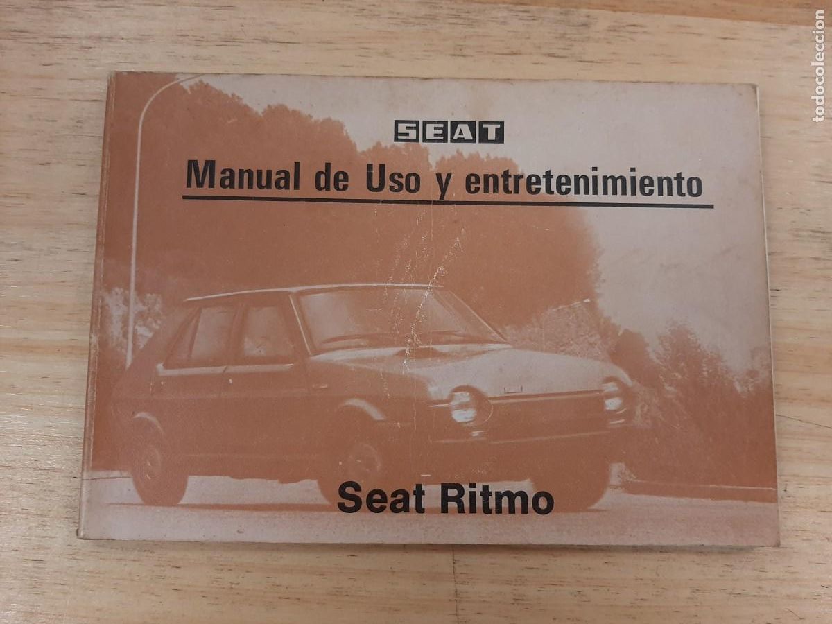 Libros de segunda mano: Manual de uso y entretenimiento - SEAT Ritmo, (1981)