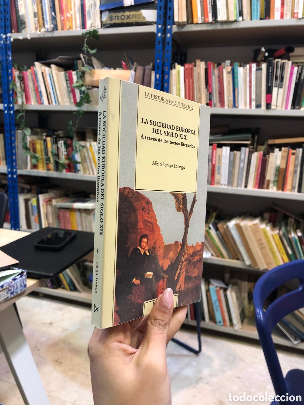 Second hand books: La sociedad europea del siglo XIX. A trav&eacute;s de los textos literarios - Alicia Langa Laorga