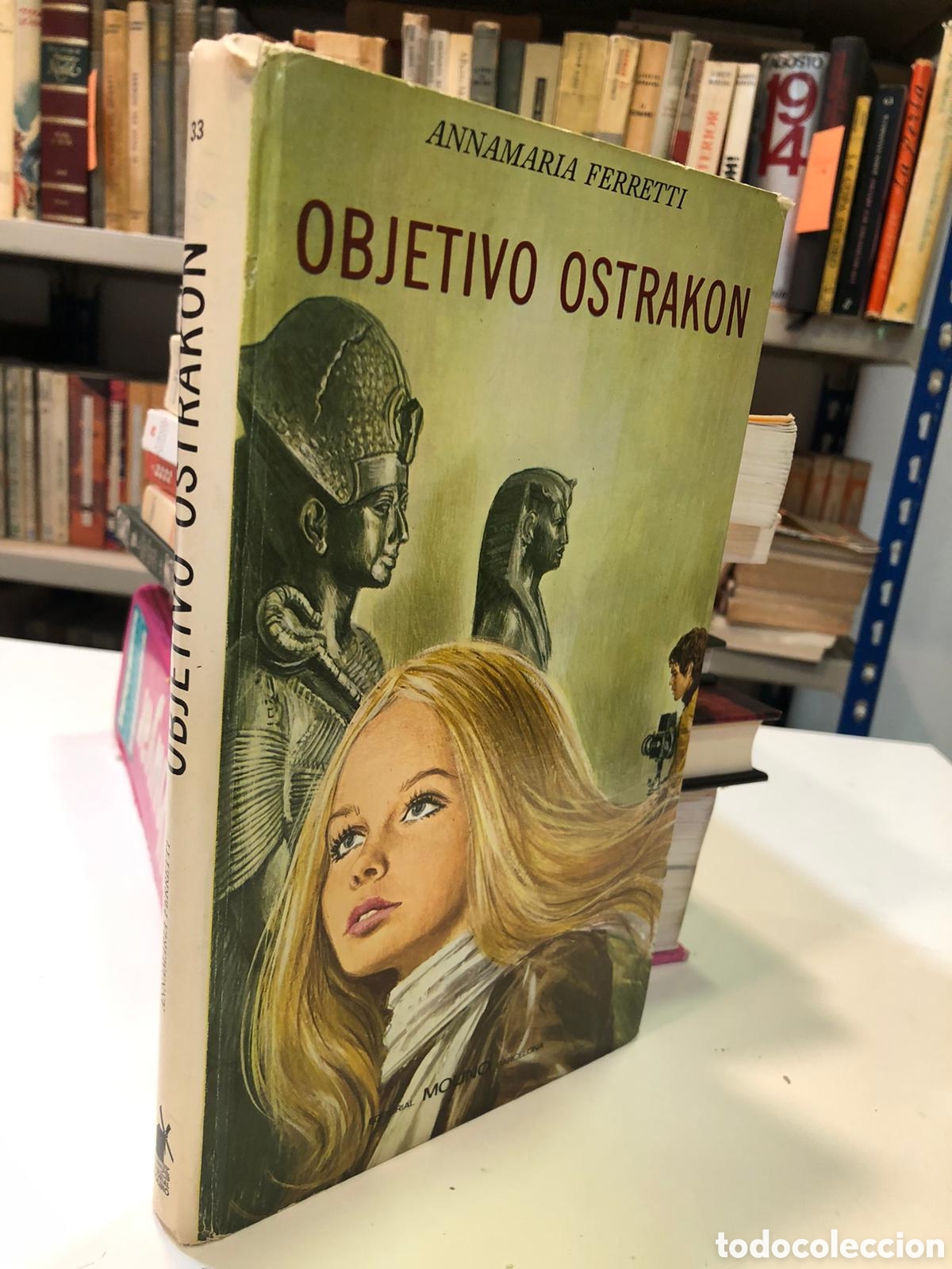 Libros de segunda mano: Objetivo Ostrakon - Annamaria Ferretti - Foto 1