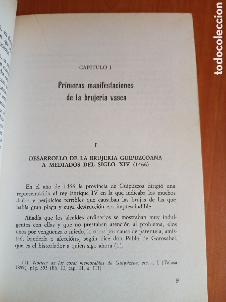 Libros de segunda mano: Brujer&iacute;a Vasca. Julio Caro Baroja. - Foto 9