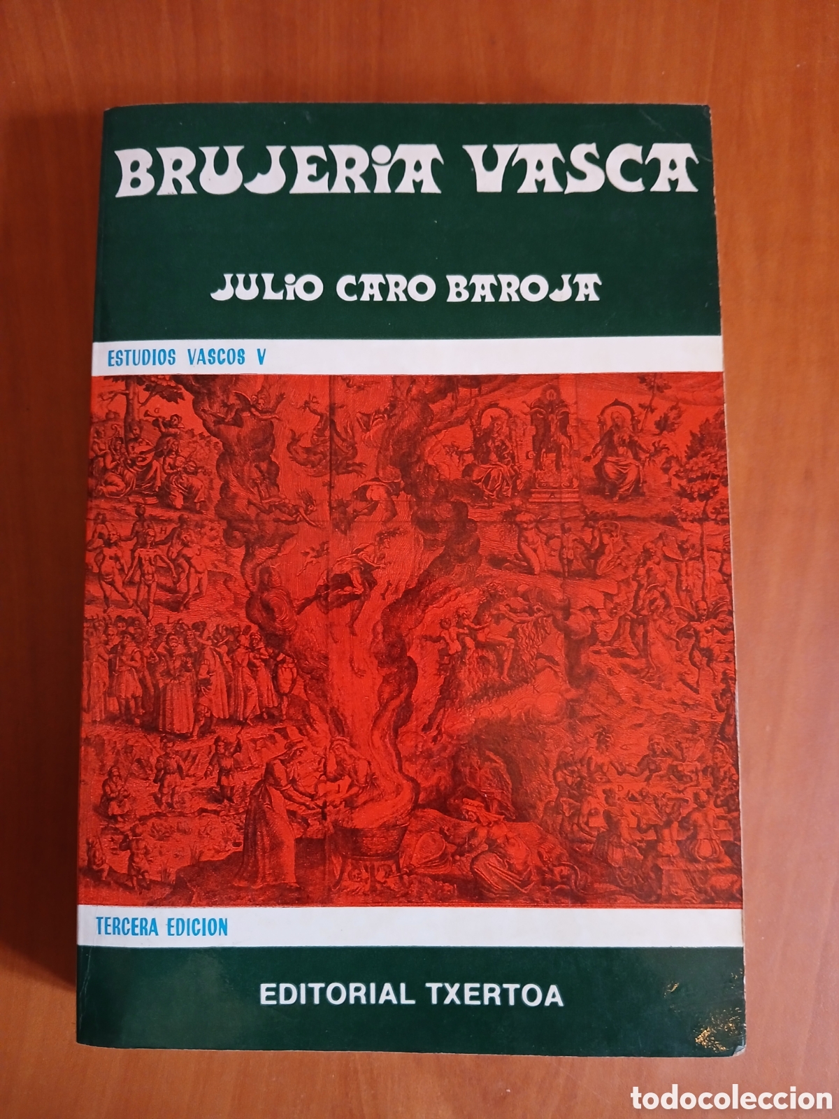 Libros de segunda mano: Brujer&iacute;a Vasca. Julio Caro Baroja.
