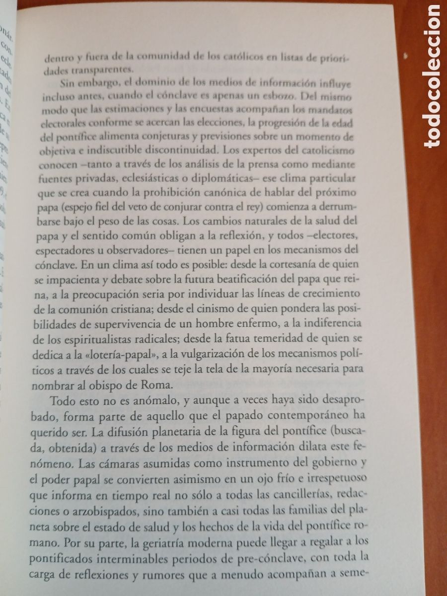 Libros de segunda mano: El C&oacute;nclave. Alberto Melloni. - Foto 7