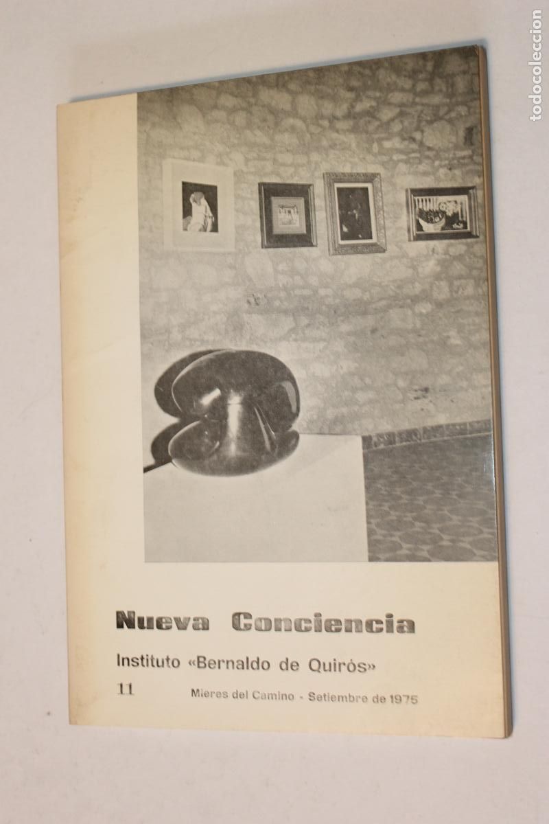 Libros de segunda mano: Nueva Conciencia - Instituto Bernaldo de Quir&oacute;s - Mieres - Publicaci&oacute;n Cultural/Educativa -a&ntilde;o 1975